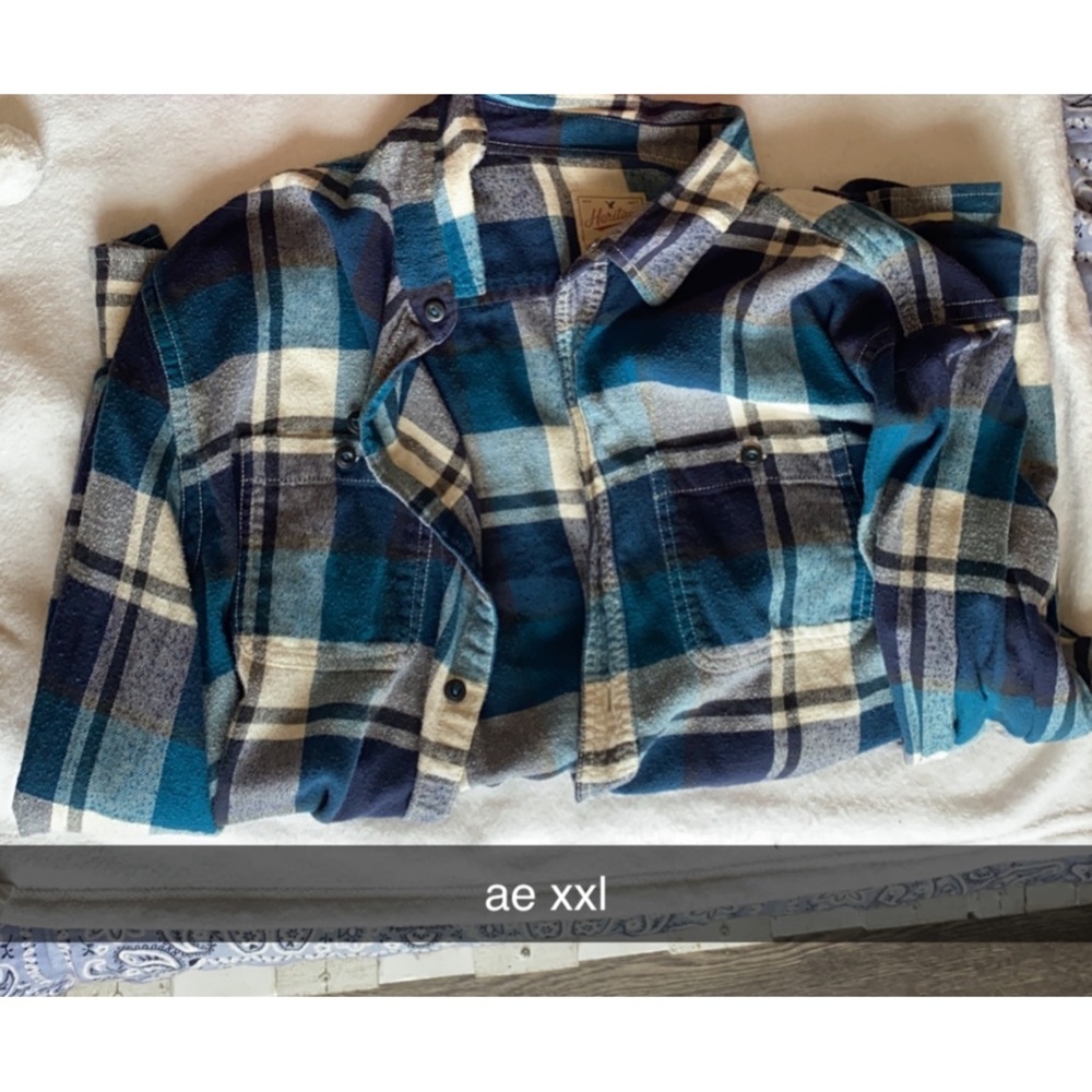 american eagle flannel